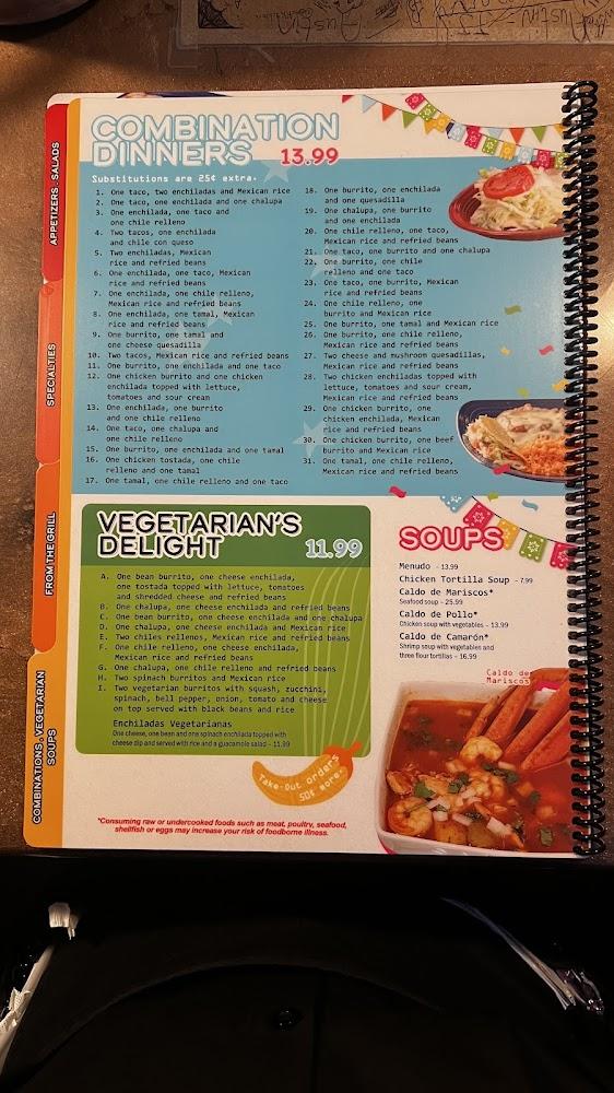 Los amigos Mexican Restaurant Menu image 2
